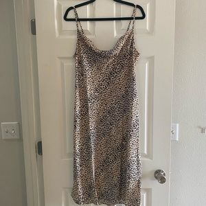 Leopard print Nine West dress